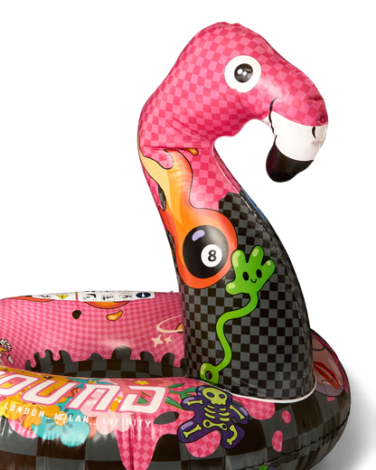 FLAMINGO WTF SKULL FLOATY