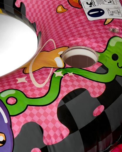 FLAMINGO WTF SKULL FLOATY