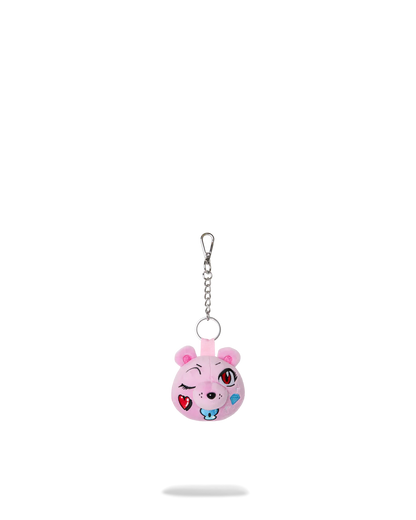 CUTIE BEAR HEAD KEYCHAIN