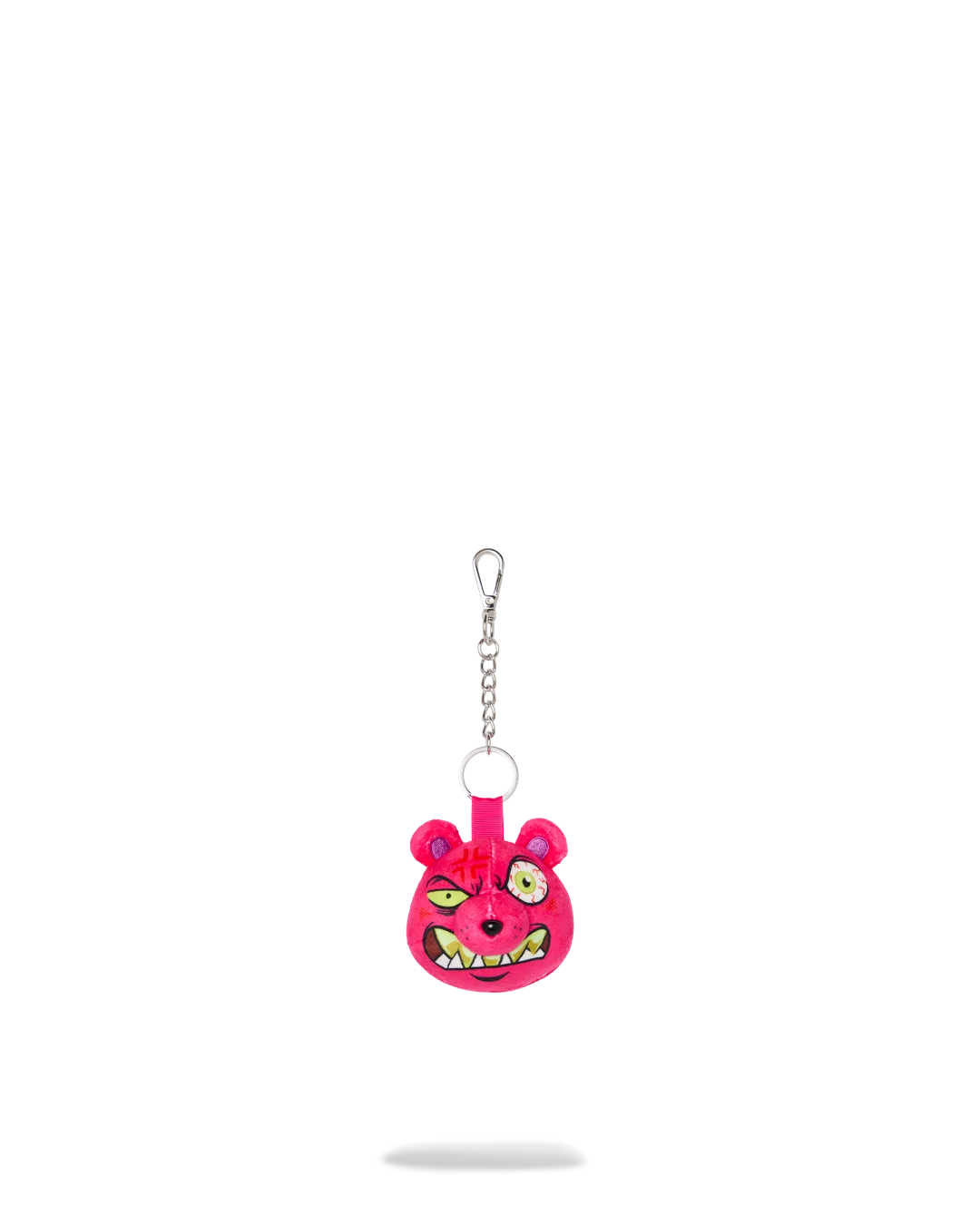 MONSTER BEAR HEAD KEYCHAIN