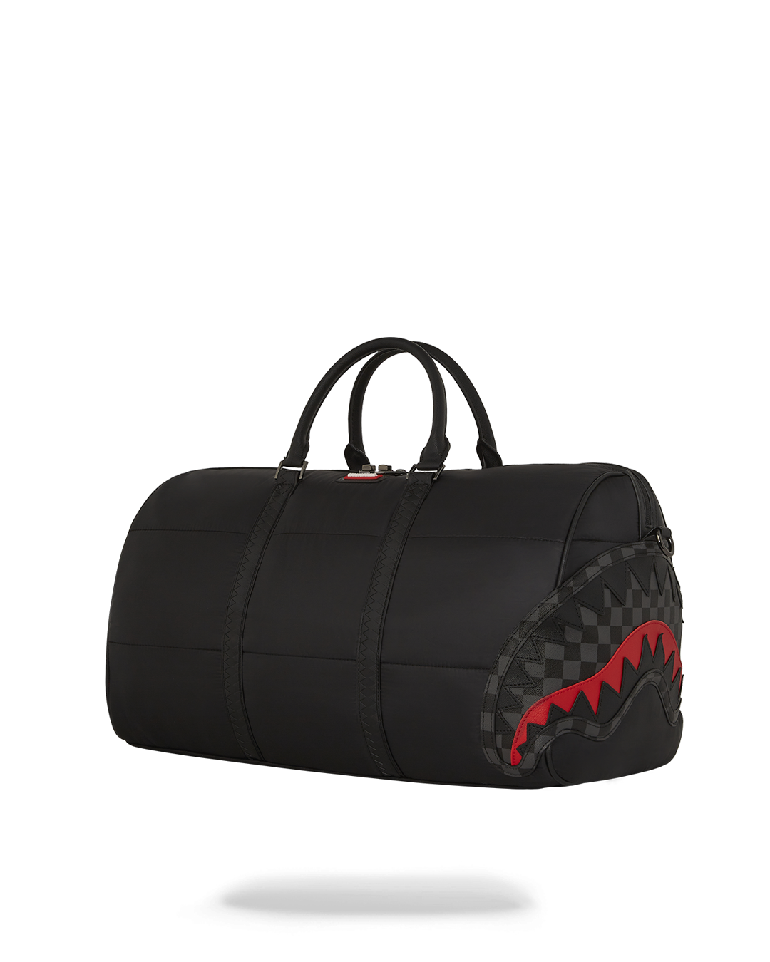 BLACK PUFFER DUFFLE