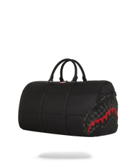 BLACK PUFFER DUFFLE