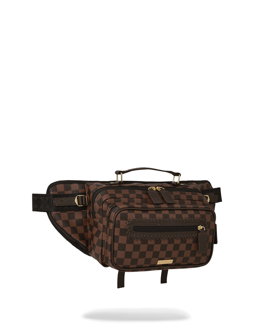 CORE EMBOSSED CHECK CARGO CROSS-BODY