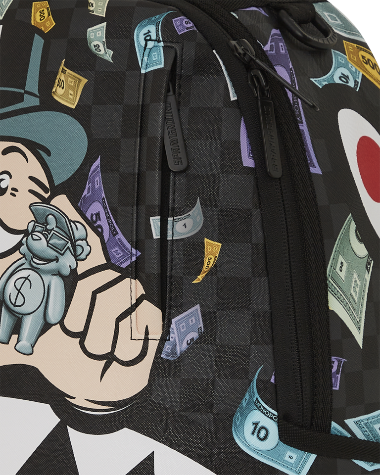 MONOPOLY X SPRAYGROUND CHARACTERS DLXSV BACKPACK
