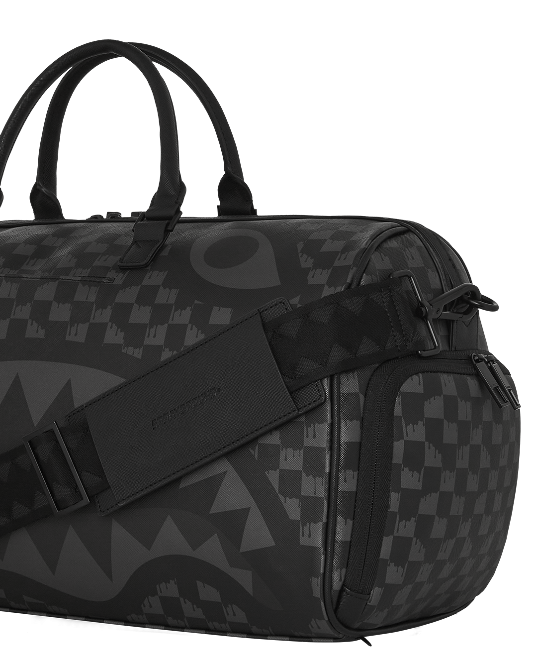 HANGOVER GREY DRIP CHECKDUFFLE