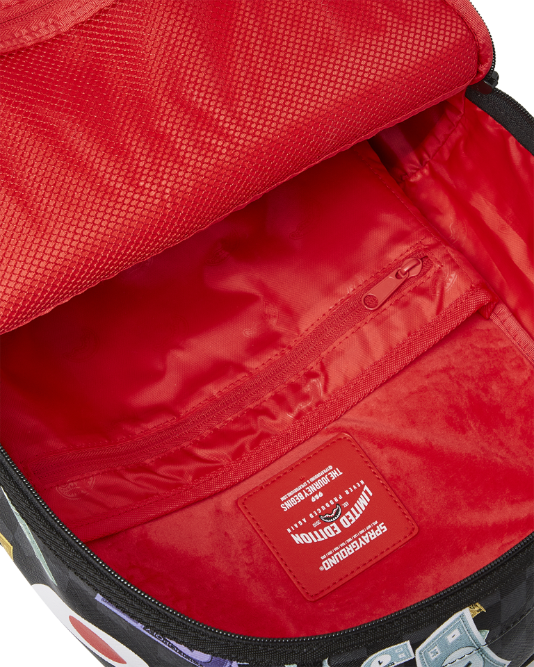 MONOPOLY X SPRAYGROUND CHARACTERS DLXSV BACKPACK