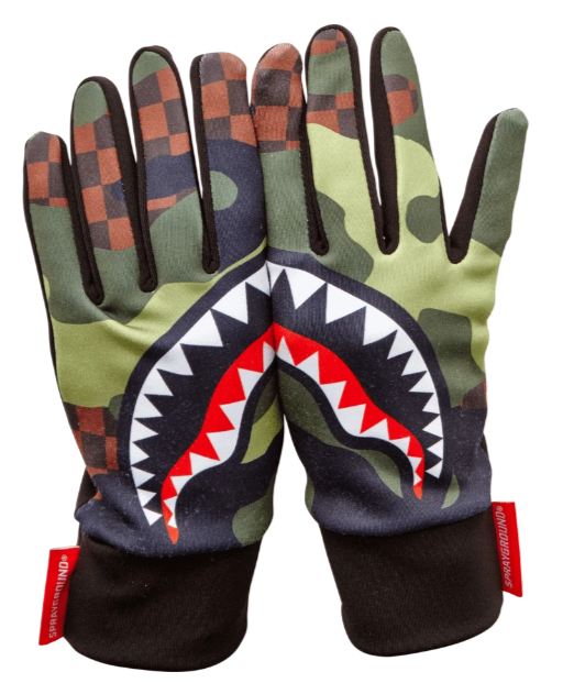 Checker Camo Gloves