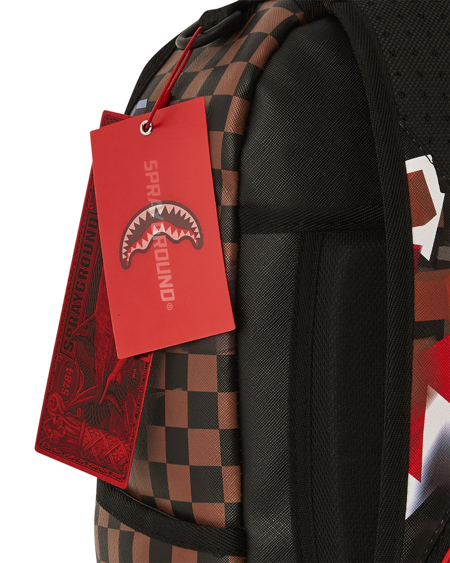 TRANSFORMERS CHECKERED DLXSV BACKPACK