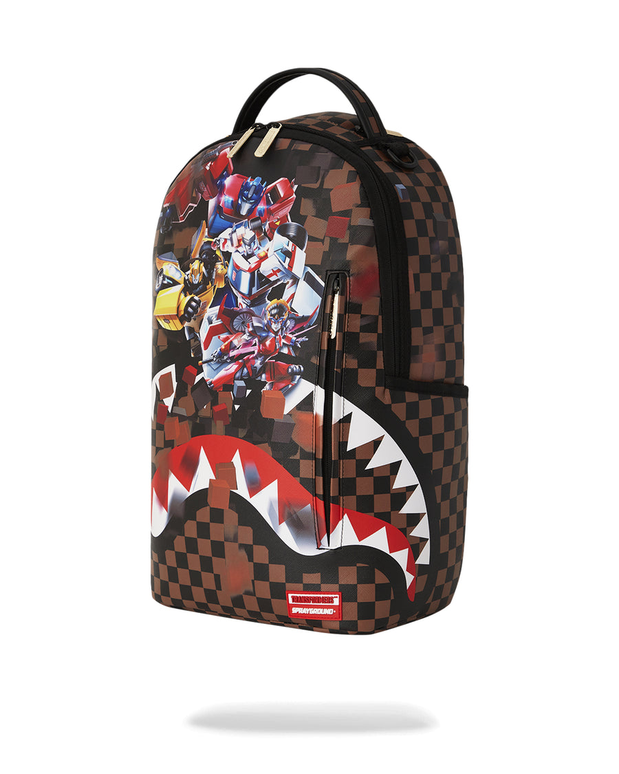 TRANSFORMERS CHECKERED DLXSV BACKPACK