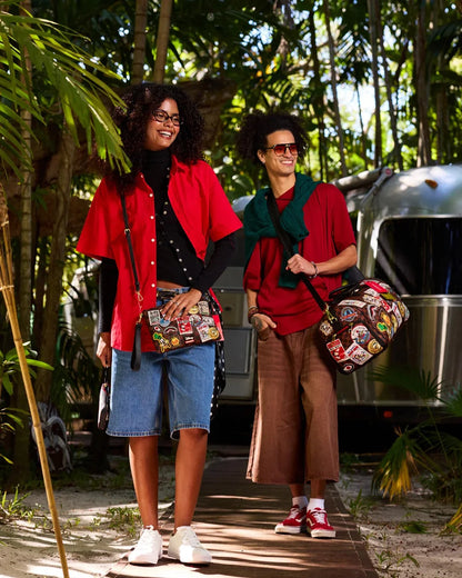 MICKEY GLOBAL MOGUL STYLE LARGE DUFFLE