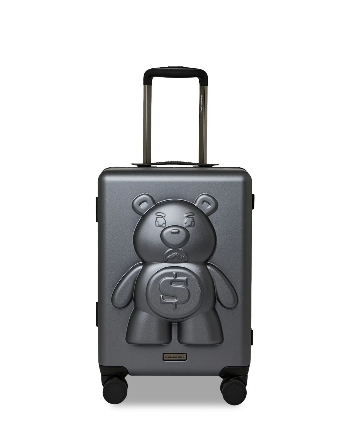 MONEYBEAR MOGUL GUNMETAL CARRY-ON LUGGAGE