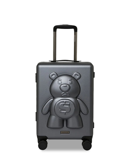 MONEYBEAR MOGUL GUNMETAL CARRY-ON LUGGAGE