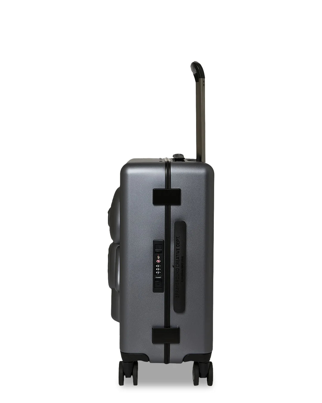 MONEYBEAR MOGUL GUNMETAL CARRY-ON LUGGAGE