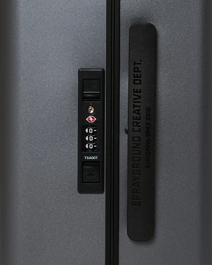 MONEYBEAR MOGUL GUNMETAL CARRY-ON LUGGAGE