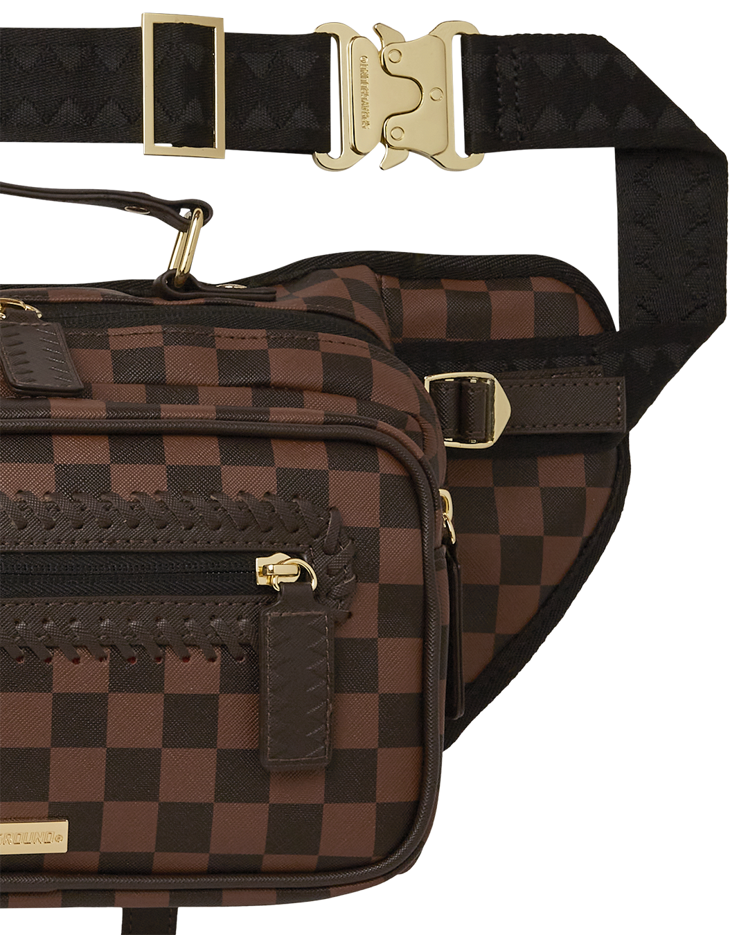 CORE EMBOSSED CHECK CARGO CROSS-BODY