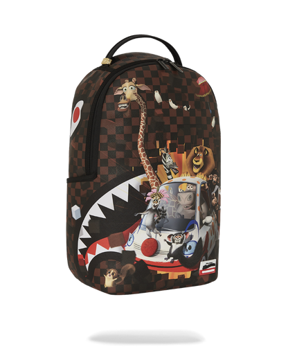 MADAGASCAR CHECKER SMASH DLXSV BACKPACK