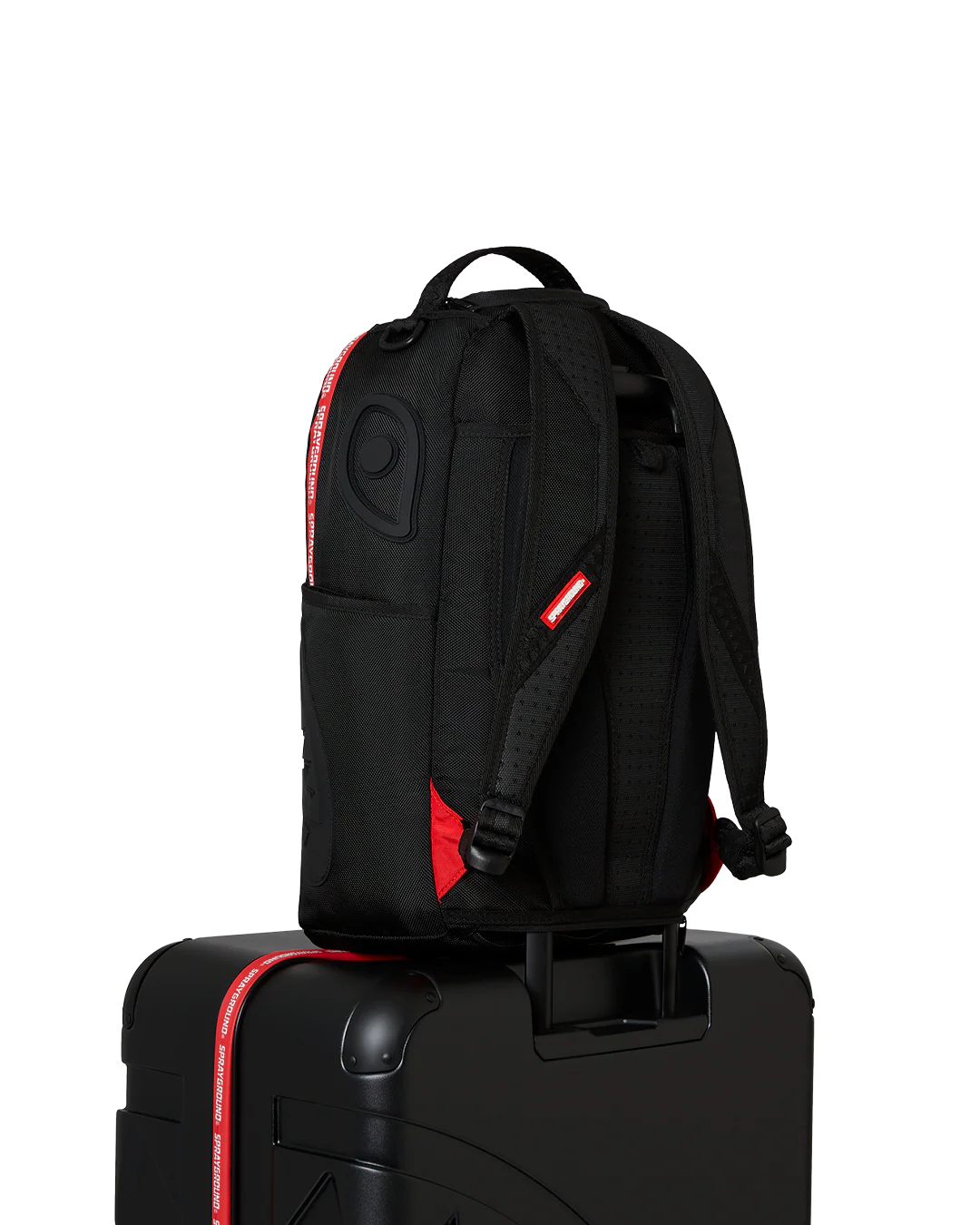PRINTED ZIPPER SHARK FULL-SIZE LUGGAGE