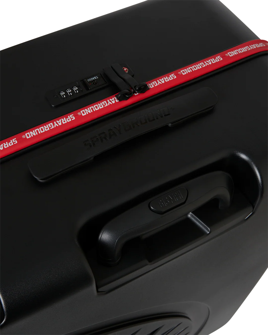 PRINTED ZIPPER SHARK FULL-SIZE LUGGAGE
