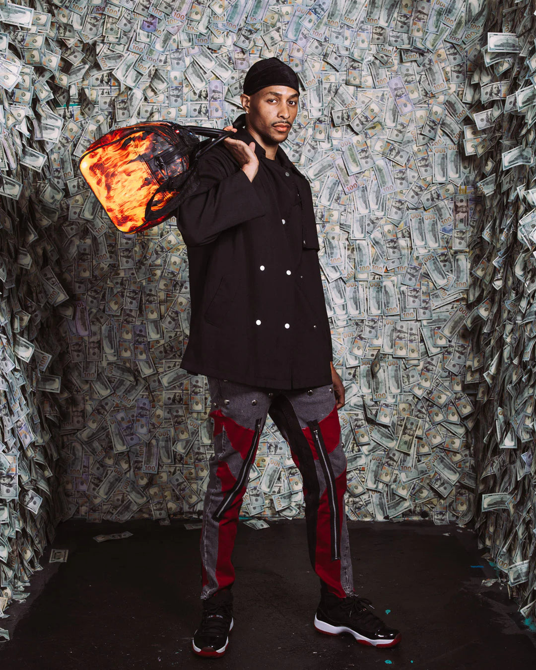 FIRE & ICE SHARK LARGE DUFFLE