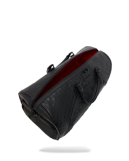RAISED CHECK LARGE DUFFLE