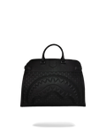 RAISED CHECK TRAVEL TOTE