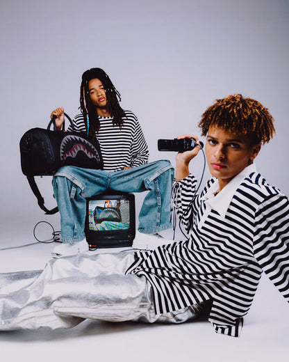 DISAPPEARING SHARK DUFFLE