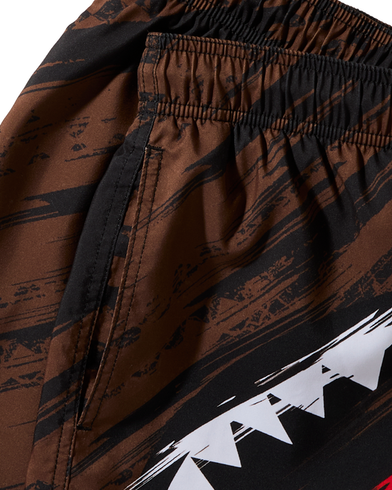 SMEARED GRUNGE SWIM SHORT