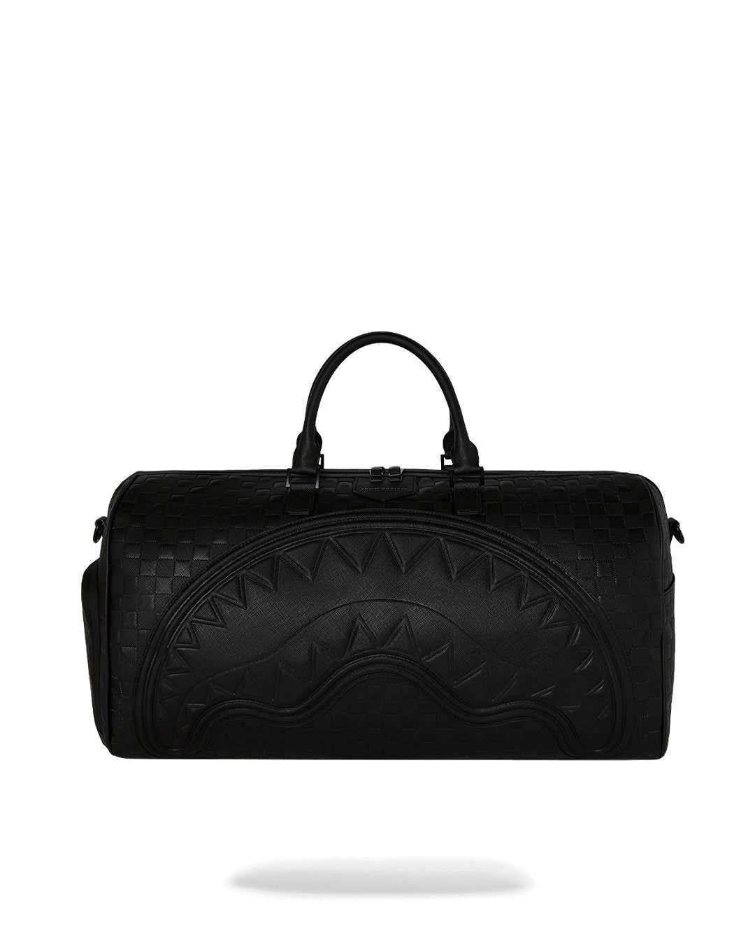 RAISED CHECK LARGE DUFFLE