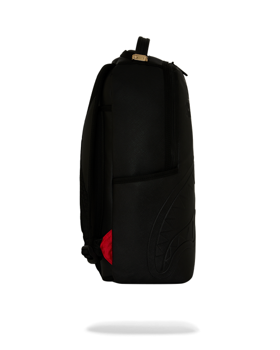 SHARK CENTRAL EMBOSSED BLACK DLXSV BACKPACK