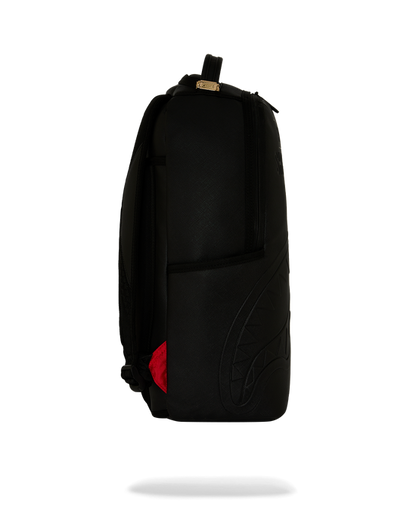 SHARK CENTRAL EMBOSSED BLACK DLXSV BACKPACK