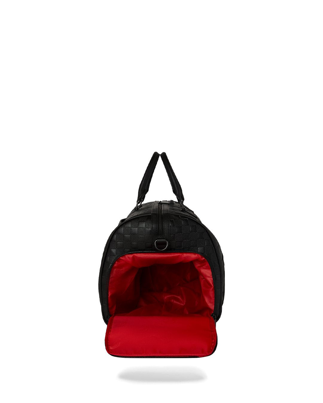 RAISED CHECK LARGE DUFFLE